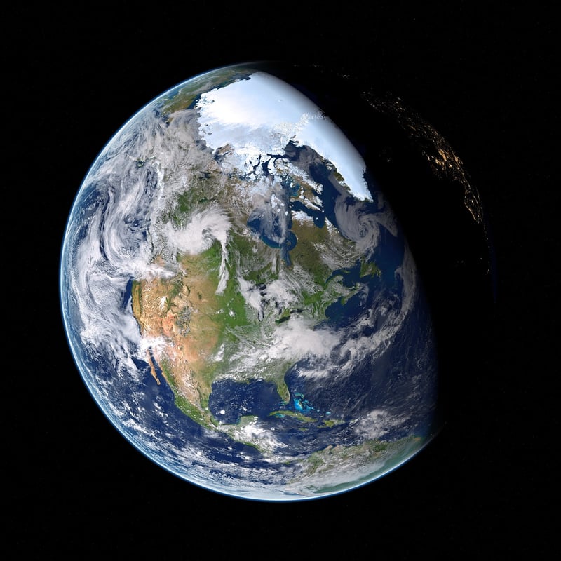 Space Planet Earth Galaxy